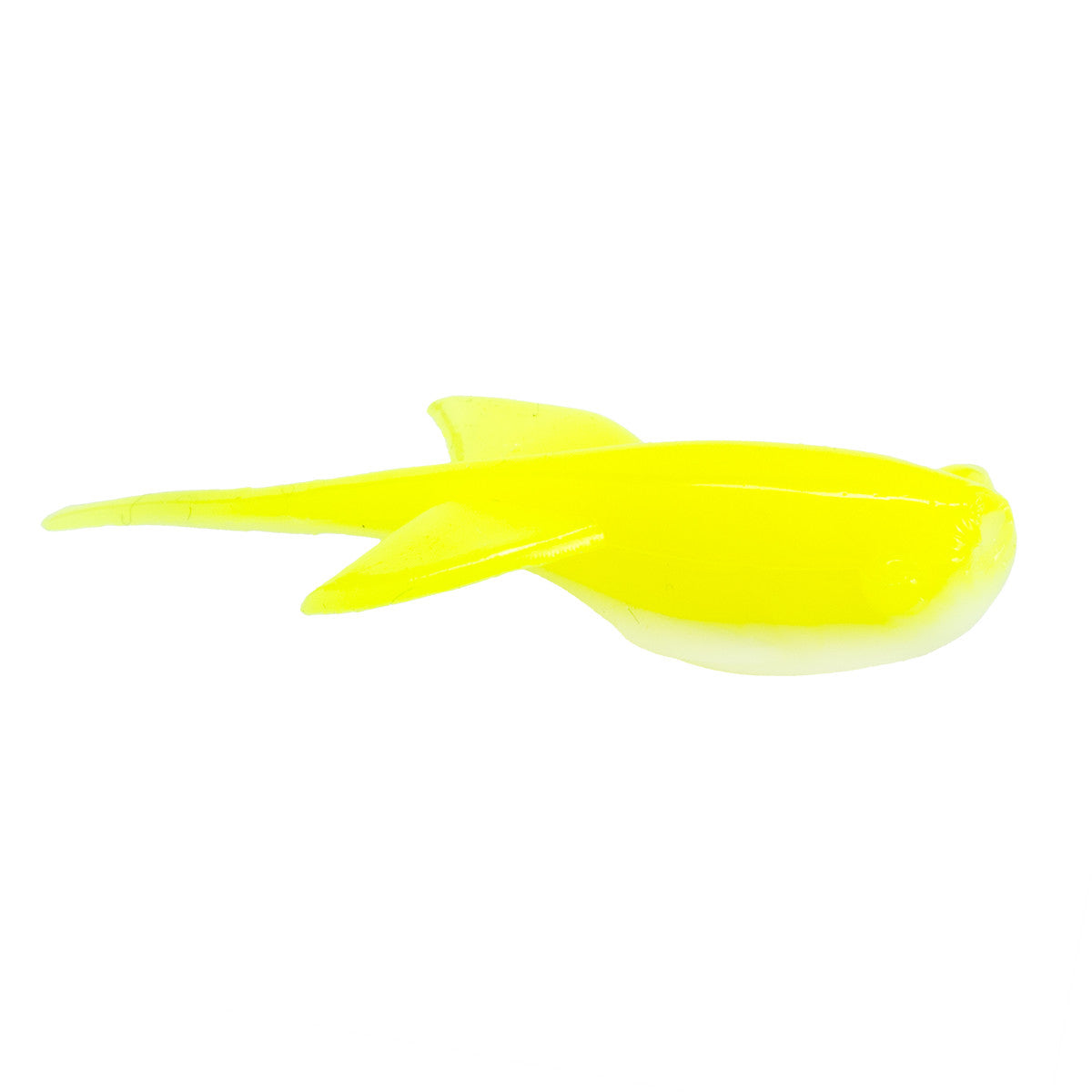 Strike King Mr. Crappie 1.5" Sugar Glider Soft Fishing Bait Image in Refrigerator White