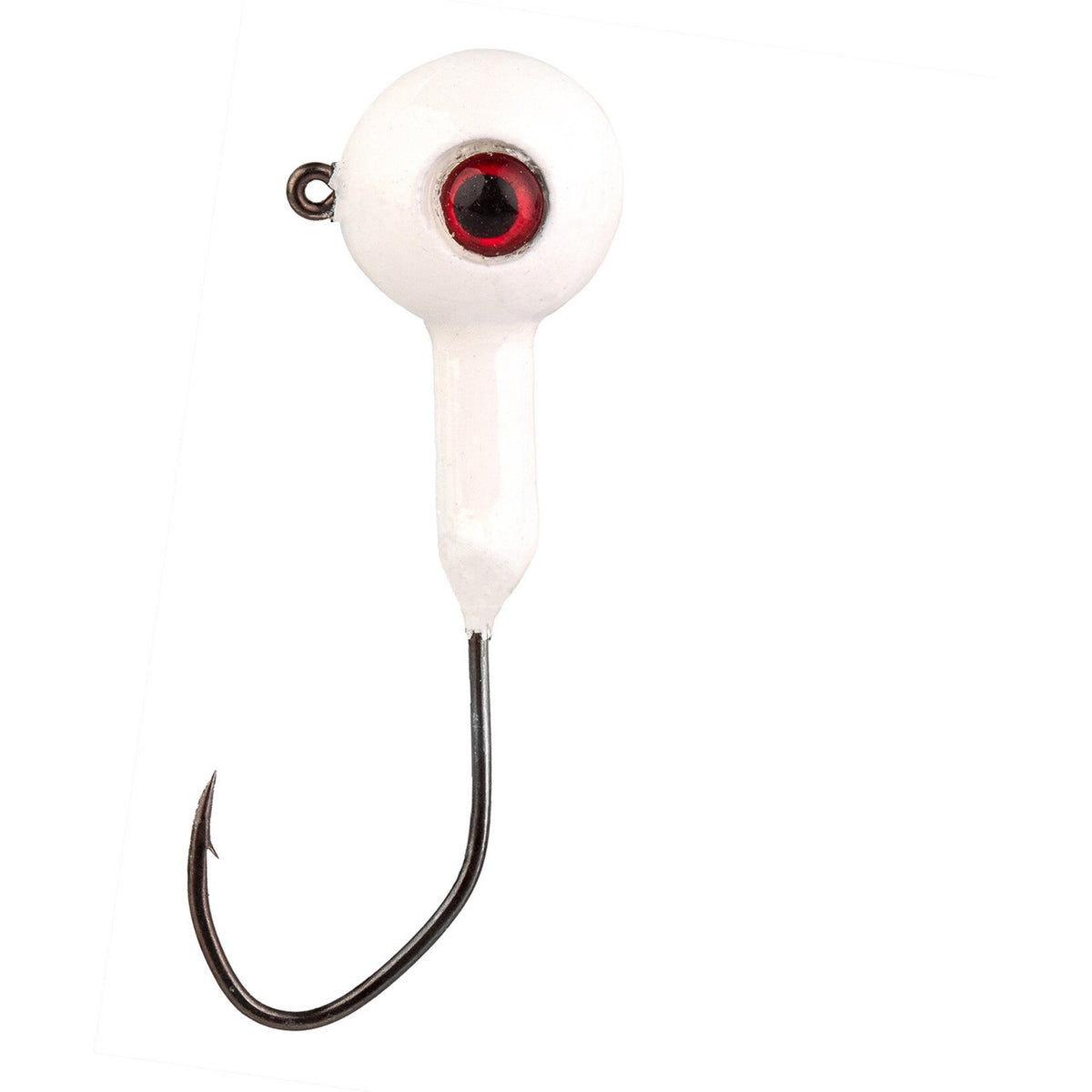 Strike King Mr. Crappie XL Stiletto Jig Heads, 6 Pack image in White