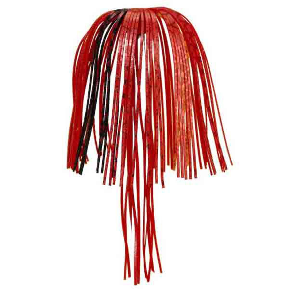 Strike King Perfect Skirt with Magic Tails 2 Pack Image in Red Crawfish
