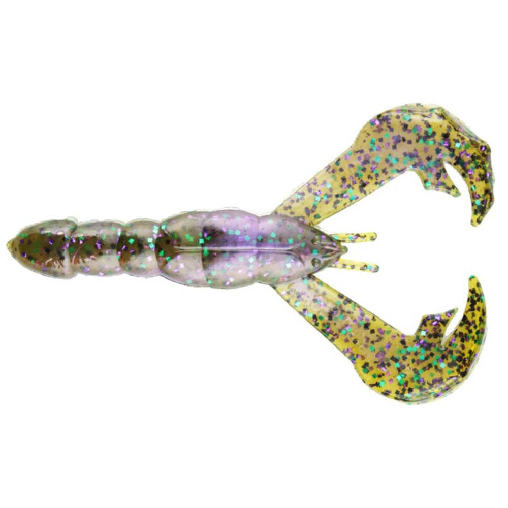 Strike King 4" Rage Craw 7 Pack - Hard Candy Variation Delta Red