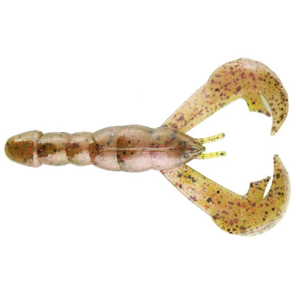 Strike King 4" Rage Craw 7 Pack - Watermelon Meat Variation Delta Red