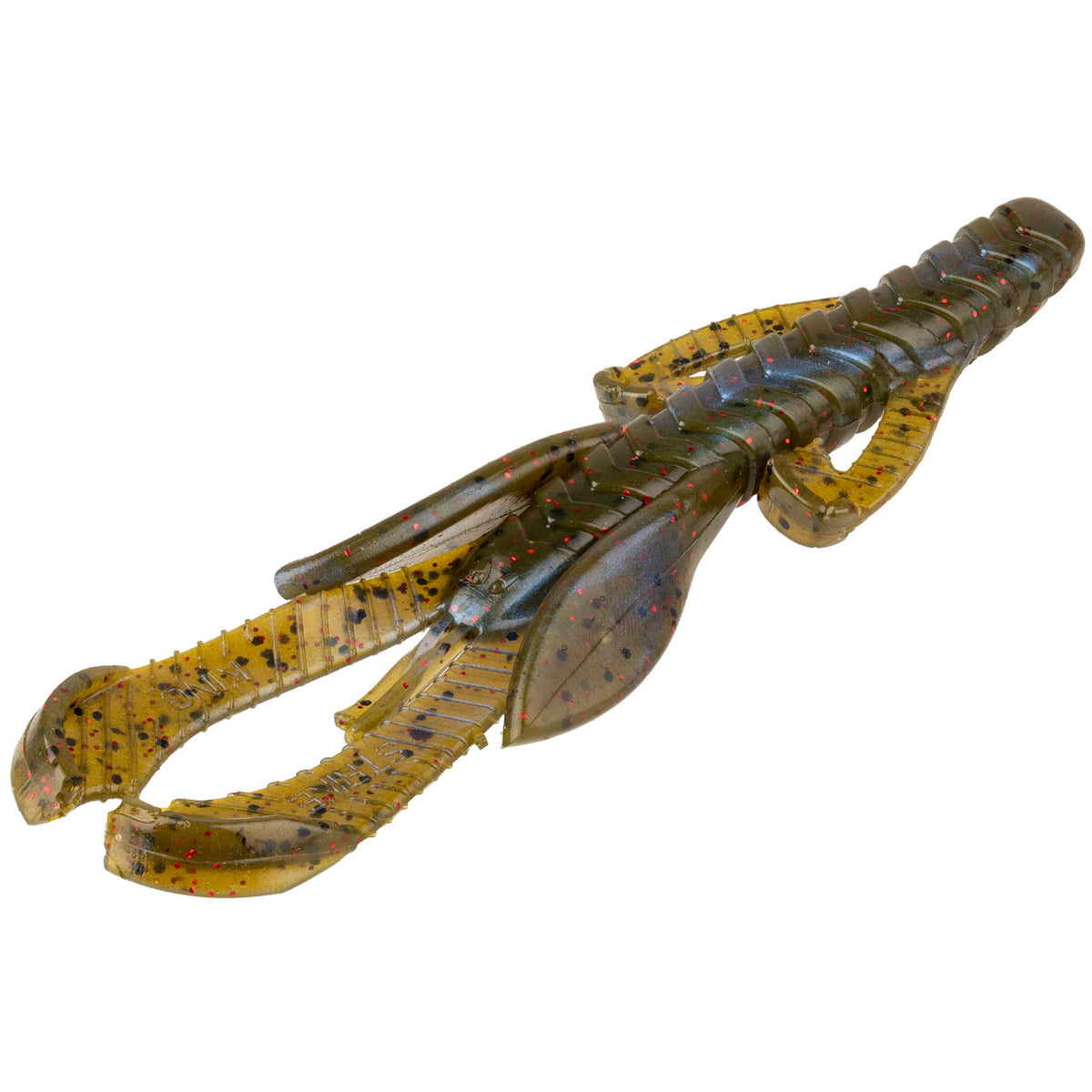 Strike King Rage Hawg image in Blue Craw Red Flake