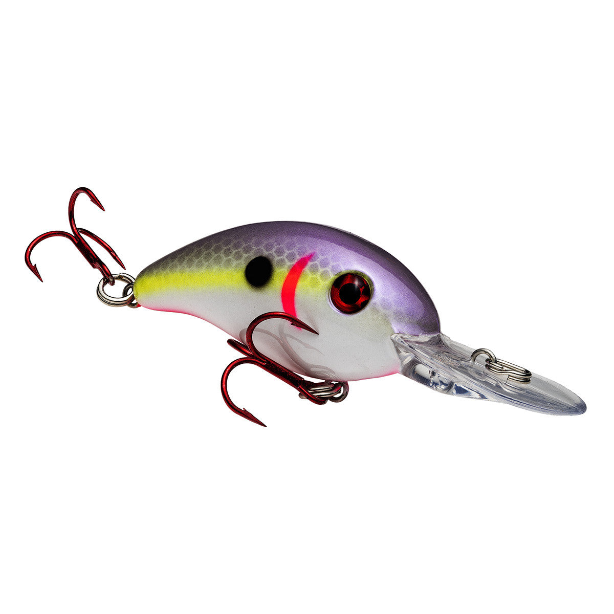 Strike King Slab Hammer 3" Crankbait Image in Lavender Sexy Shad Pink Belly