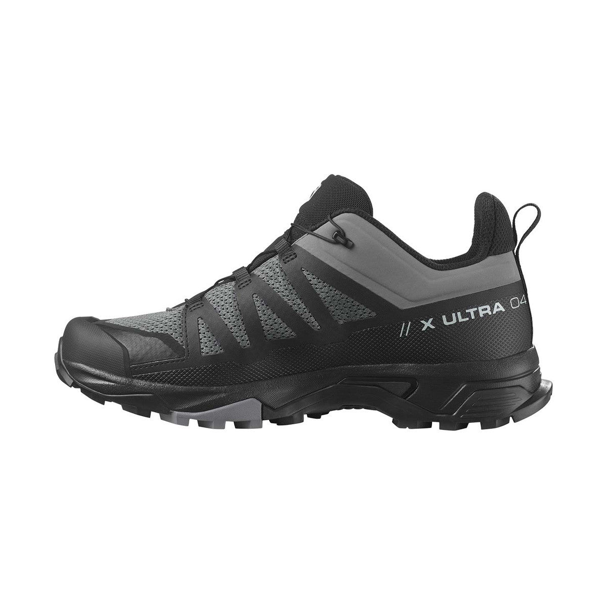 Salomon X Ultra 4 Hiking Shoes Image Quiet Shade-Black