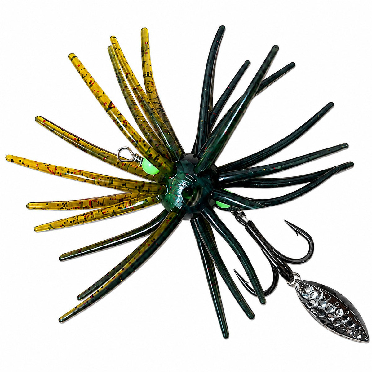 Head Hunter Lures JR's Spider Monkey Spin in Melon Ball