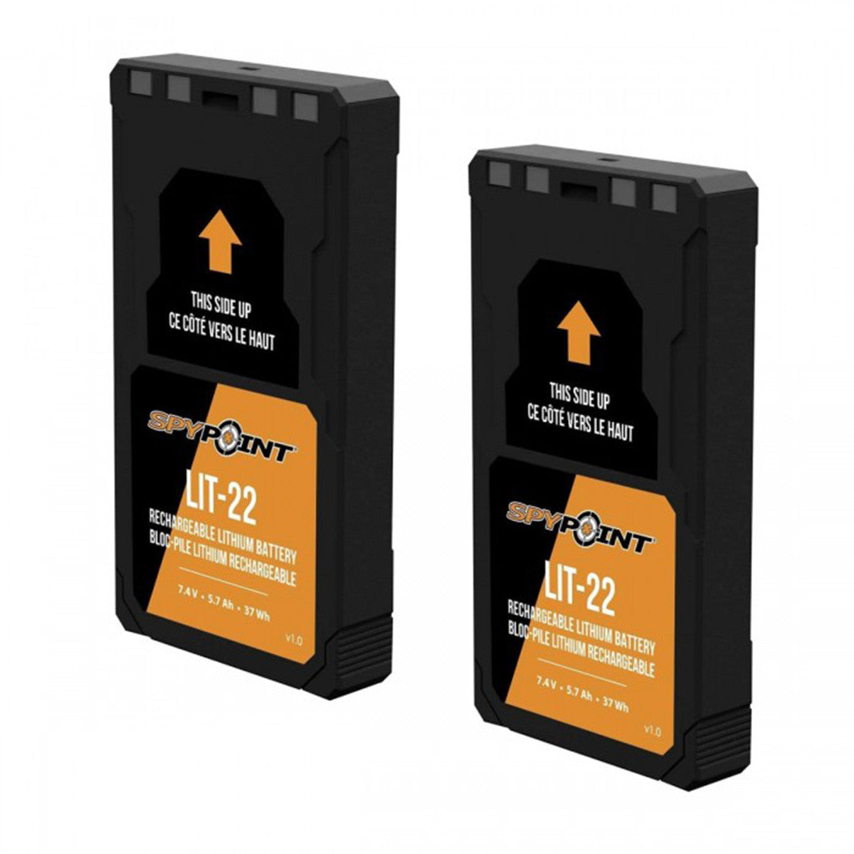 Spypoint LIT-22 Rechargeable Lithium Battery Pack - Twin Pack