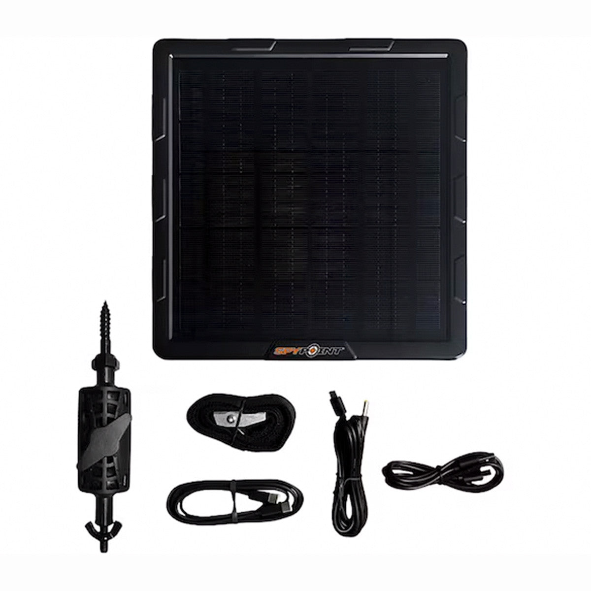 Spypoint Compact Solar Panel Components Images