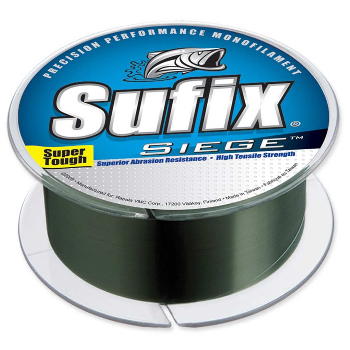Sufix Siege Fishing Line in Green