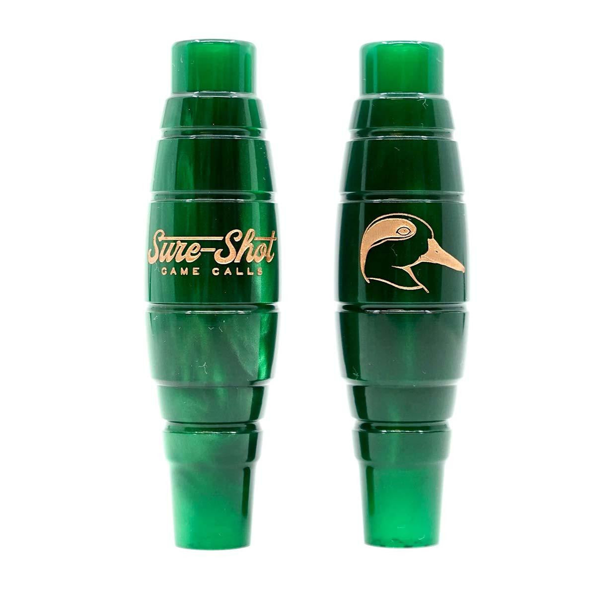 Sure-Shot Teal Duck Call Image in Green Pearl