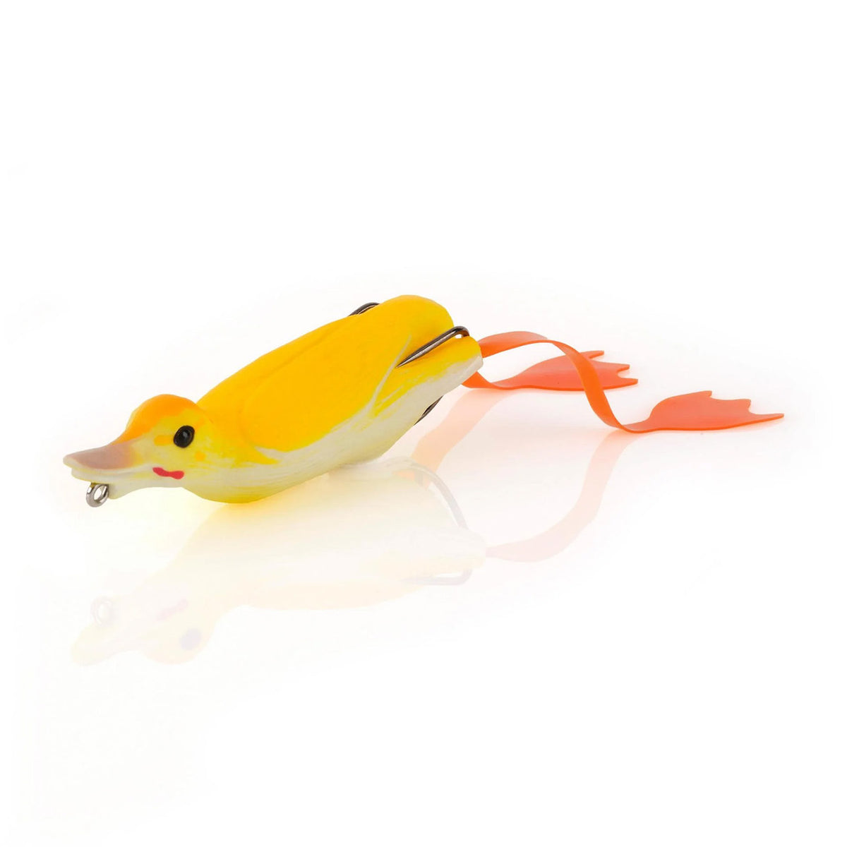image of Savage Gear 3D Hollow Body Fruck Lure in Yellow.