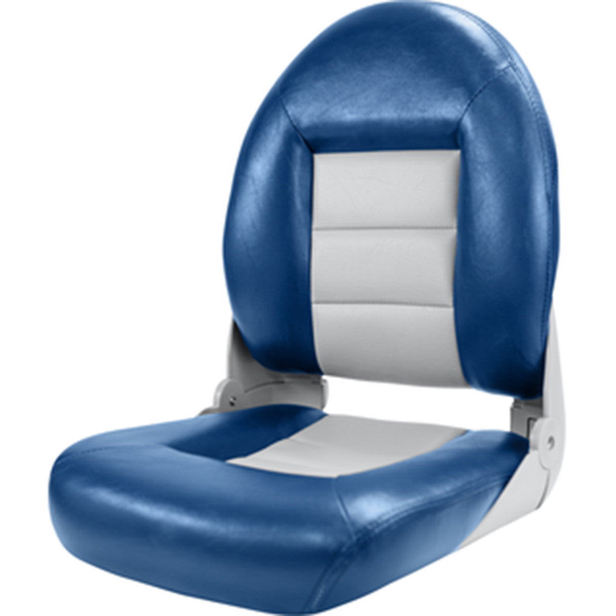 Tempress NaviStyle High-Back Boat Seat Image in Blue/Gray