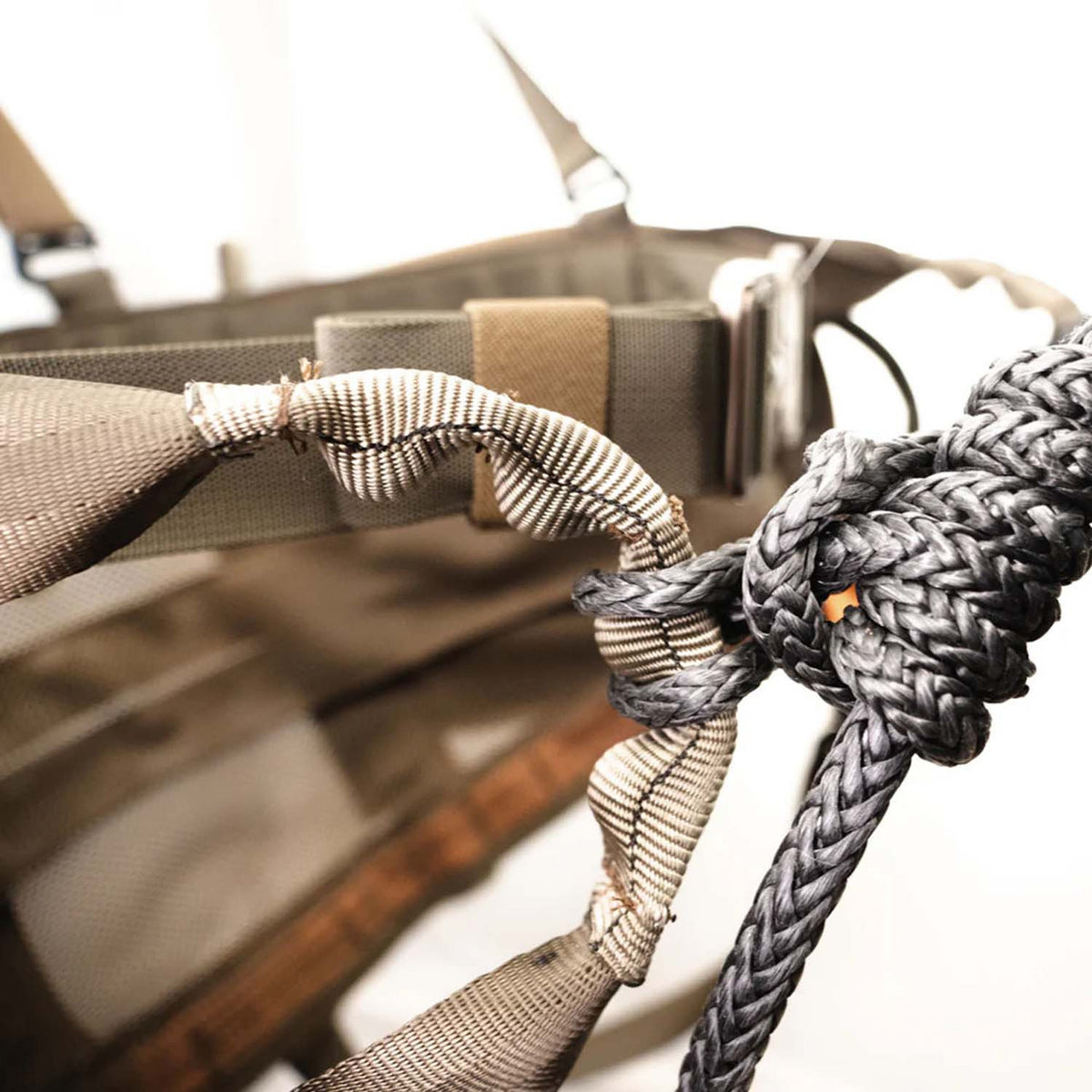 Tethrd Ultralock Treestand Saddle, XL Ropes Image
