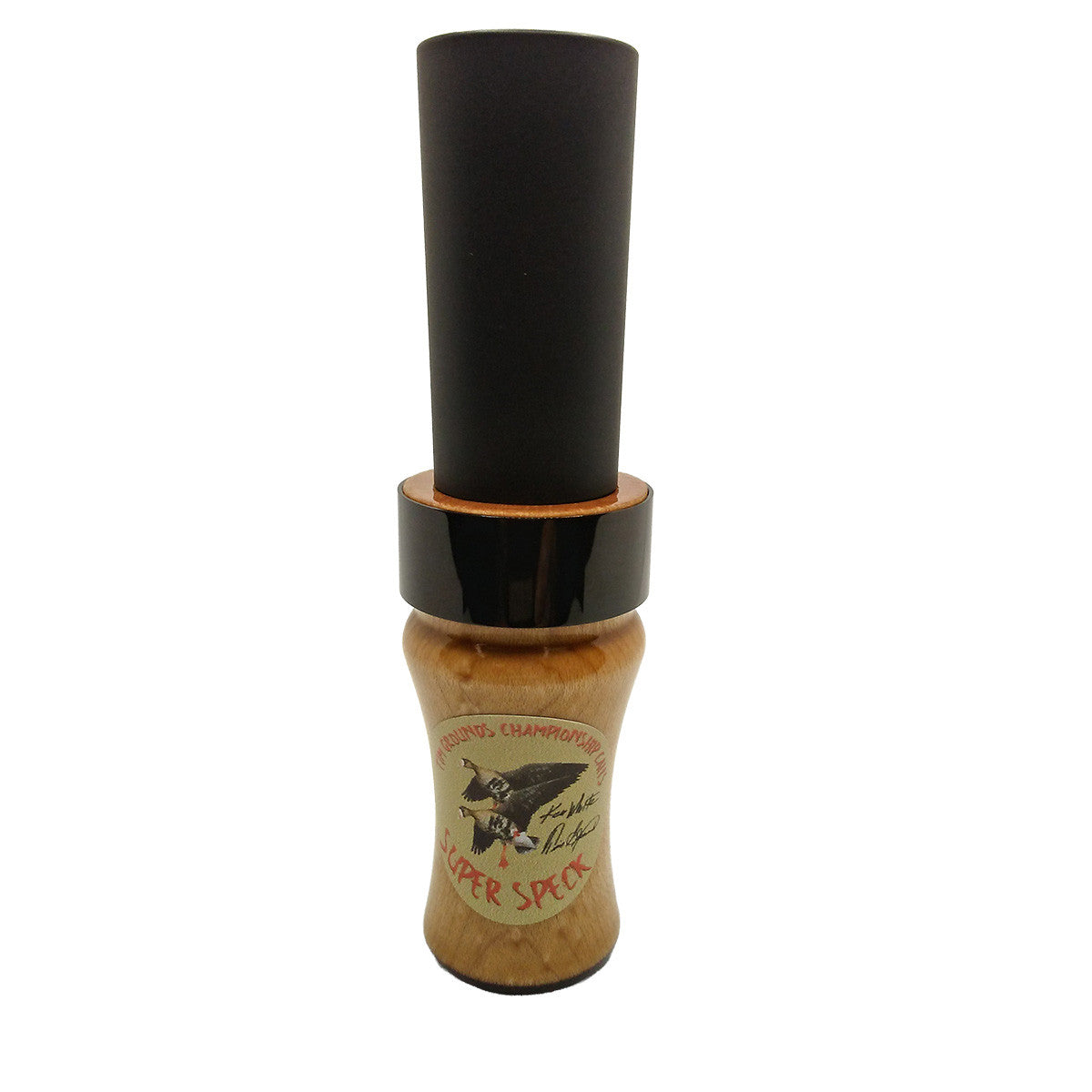 Tim Grounds Super Speck Call in Birds Eye Maple-Black