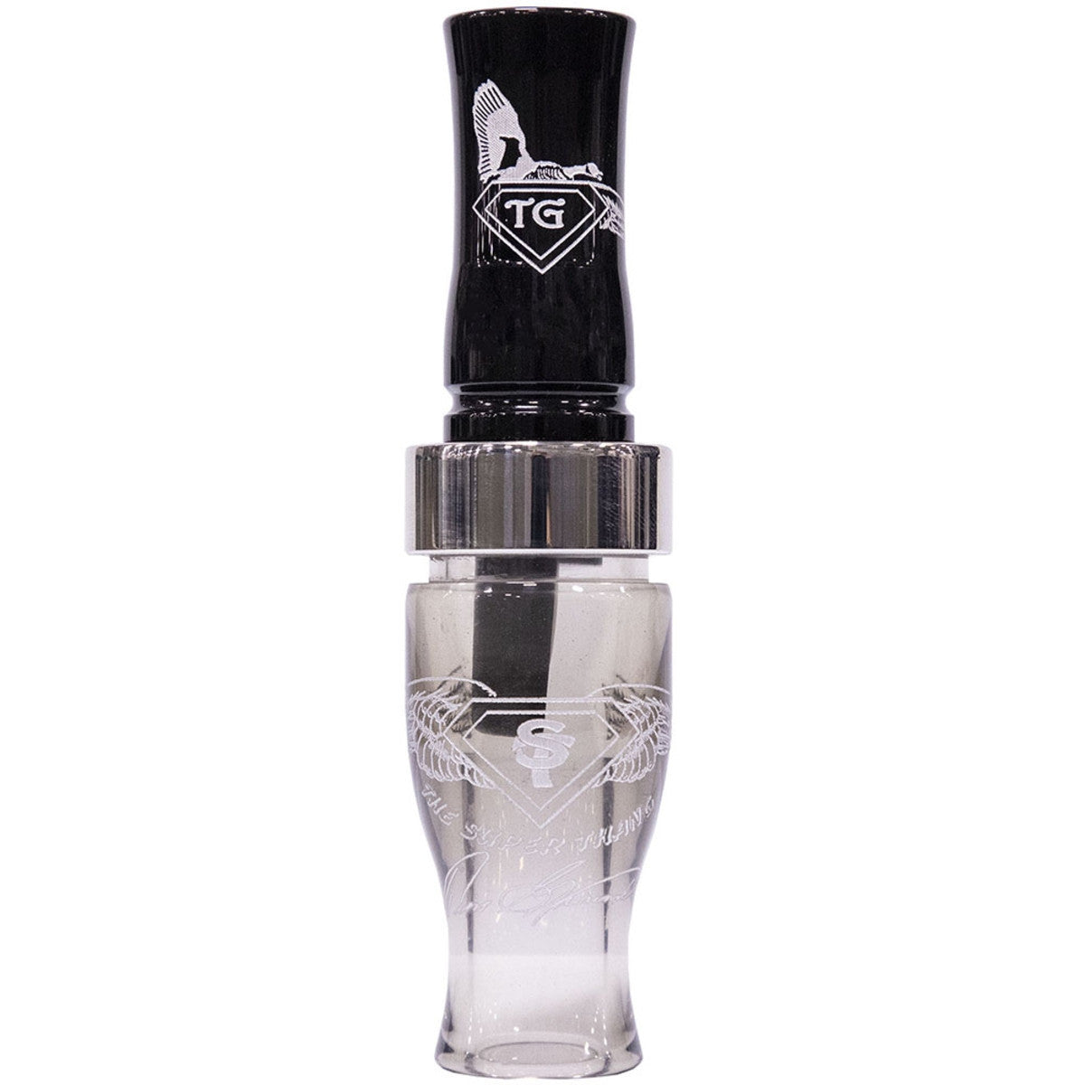 Tim Grounds Calls Super Thang Goose Call Image in Smokey Joe