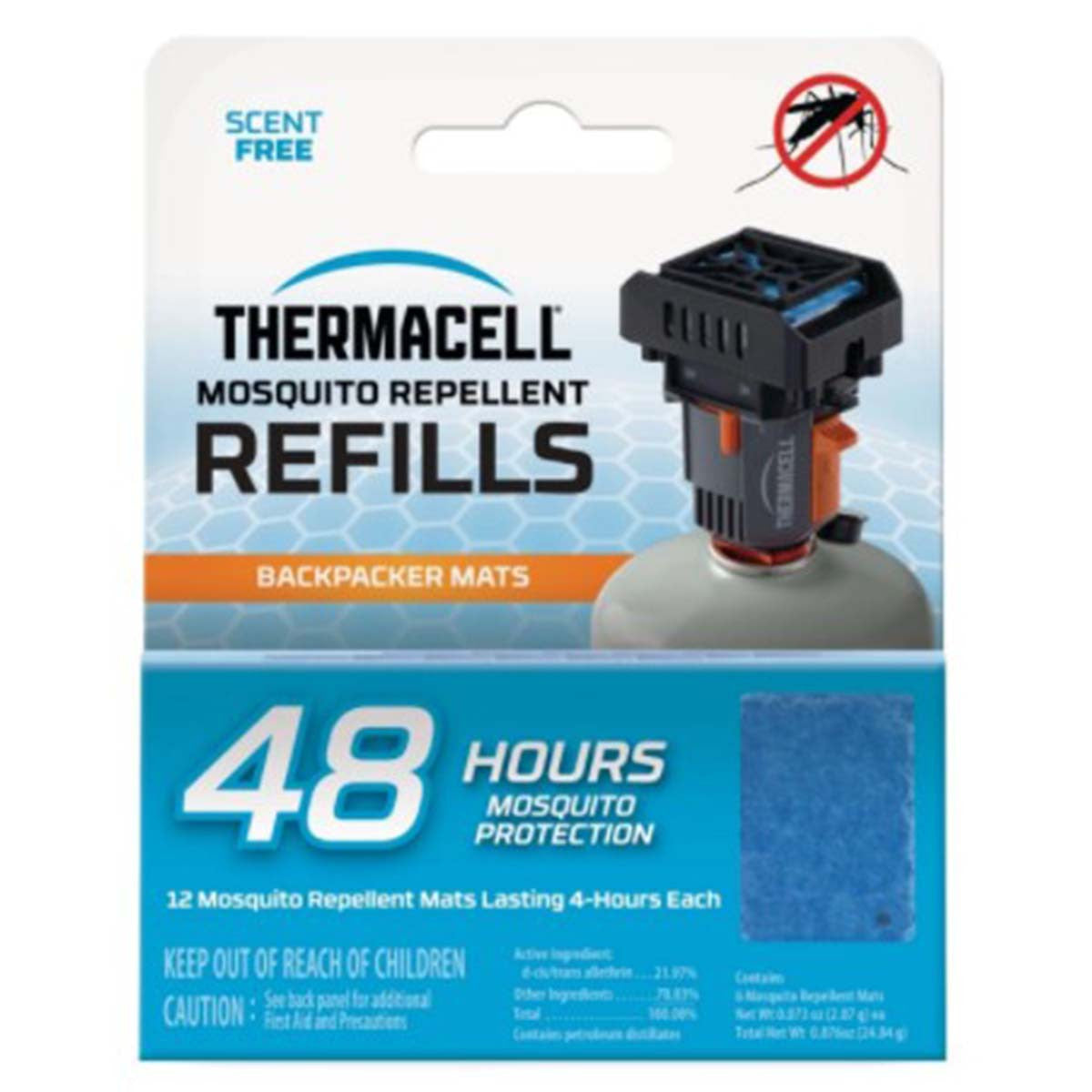 Image of the Thermacell Backpacker Mat Only Refill.