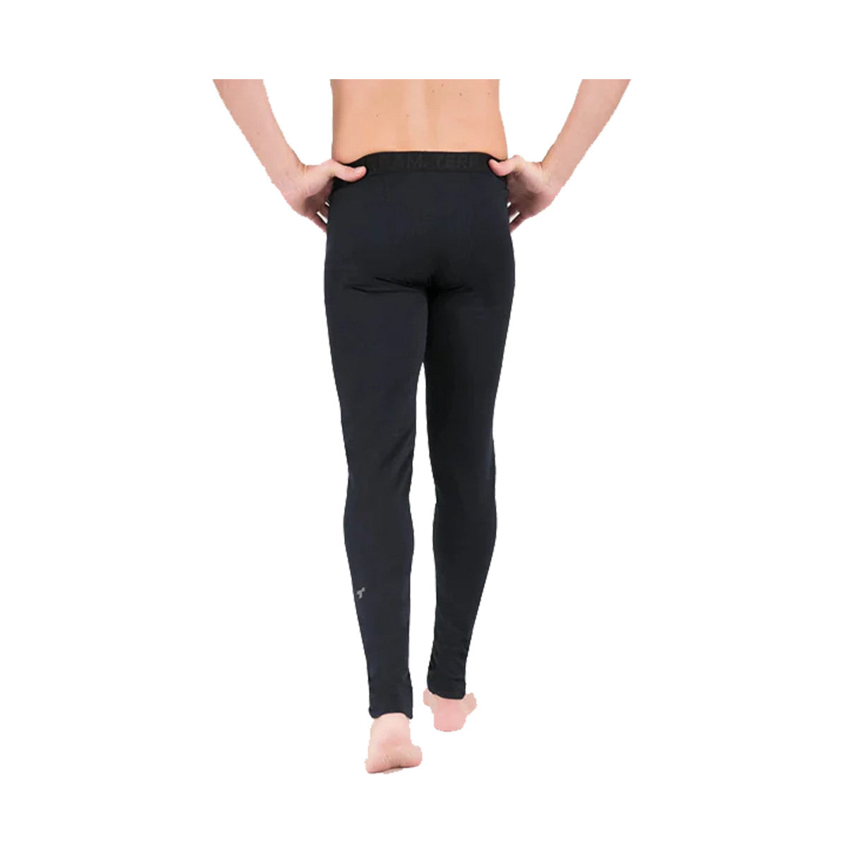 Terramar Sports Ecolator Performance Black Thermal Pants Back Image