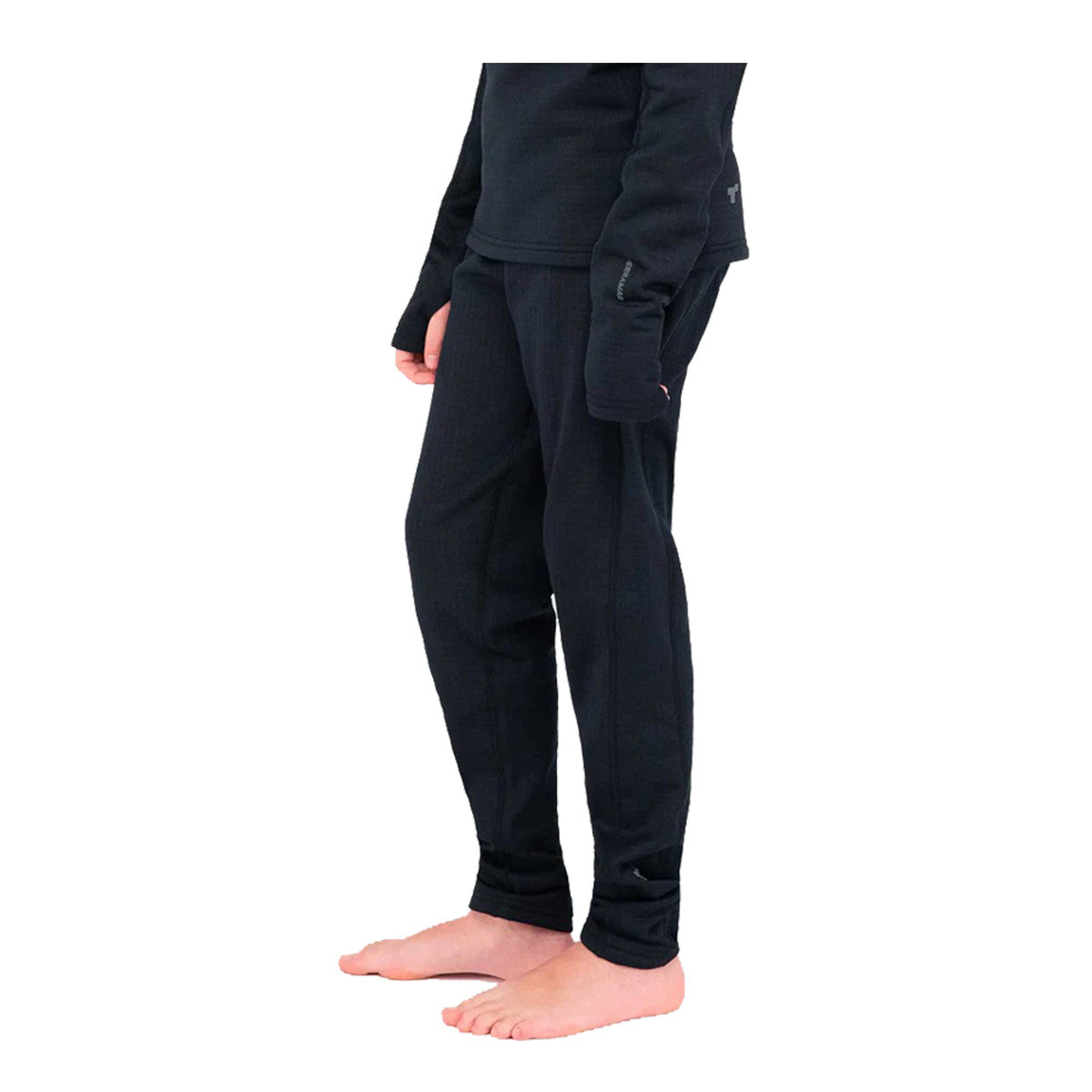 Terramar Sports Kids' Ecolator 3.0 Heavyweight Performance Thermal Pants Side Image