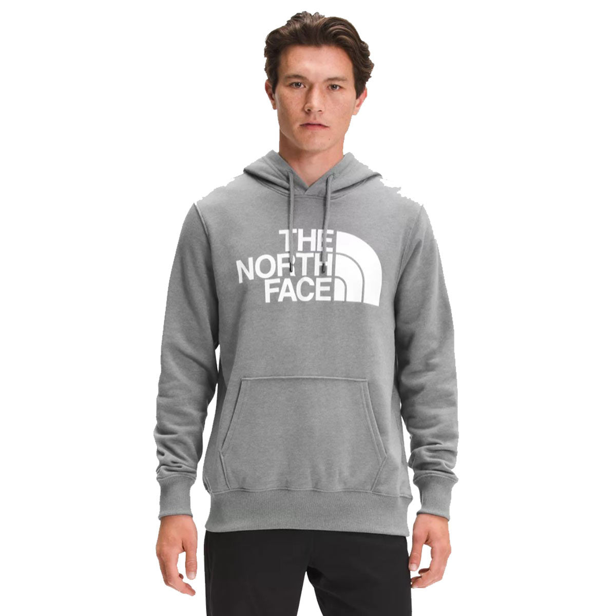 Medium Grey Heather-White