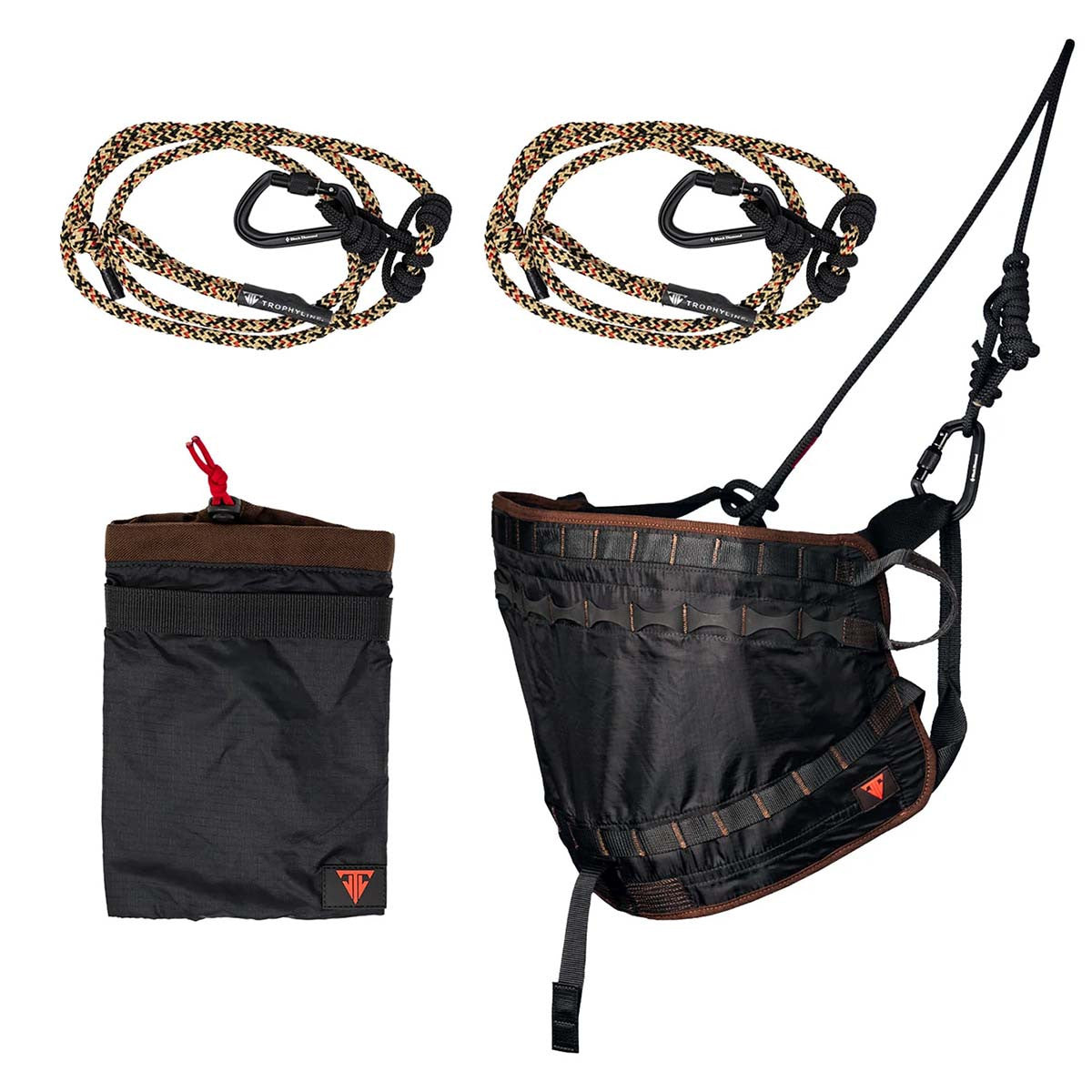 Trophyline Venatic Tree Saddle Kit Image in Black