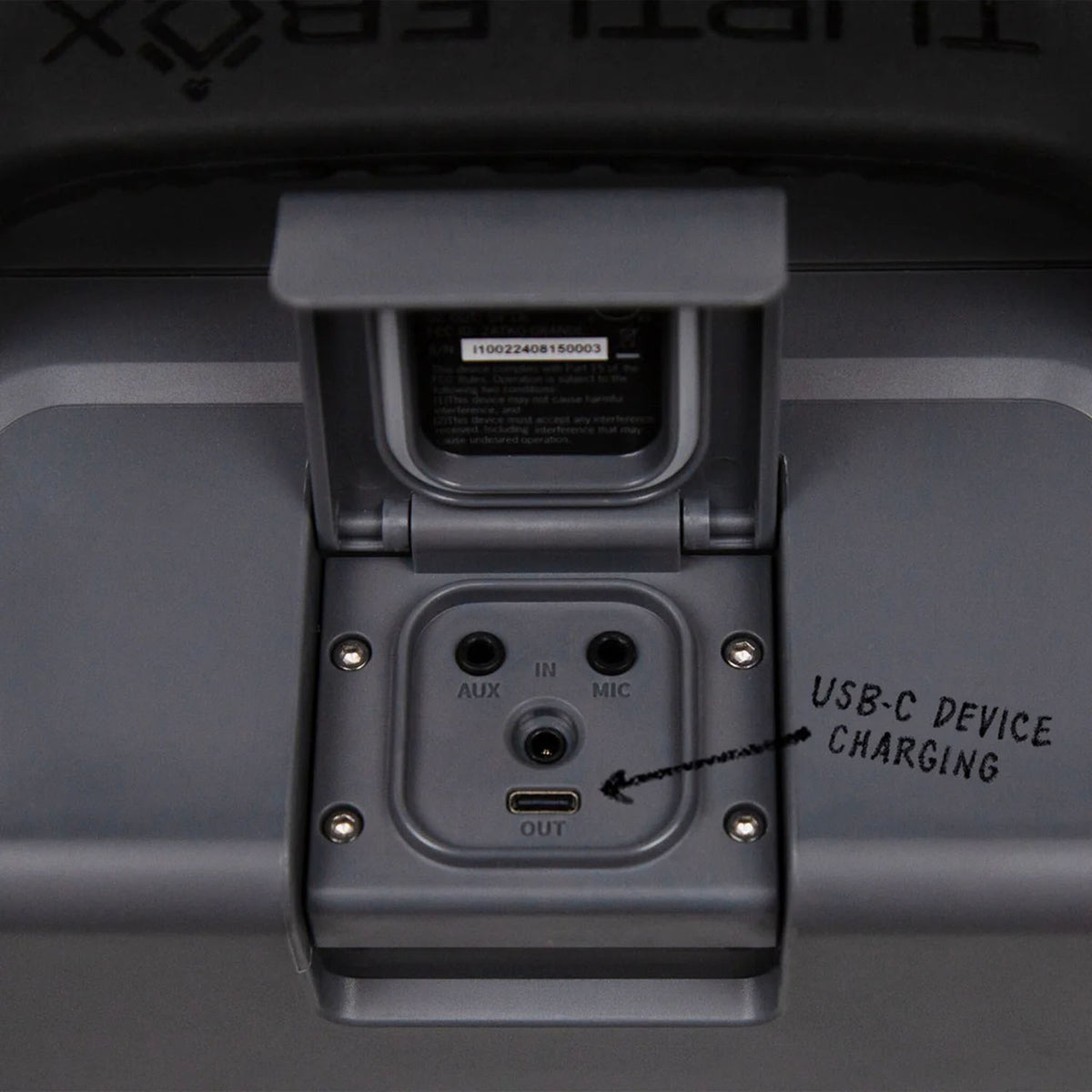Turtlebox Grande Outdoor Waterproof Speaker USB-C Image