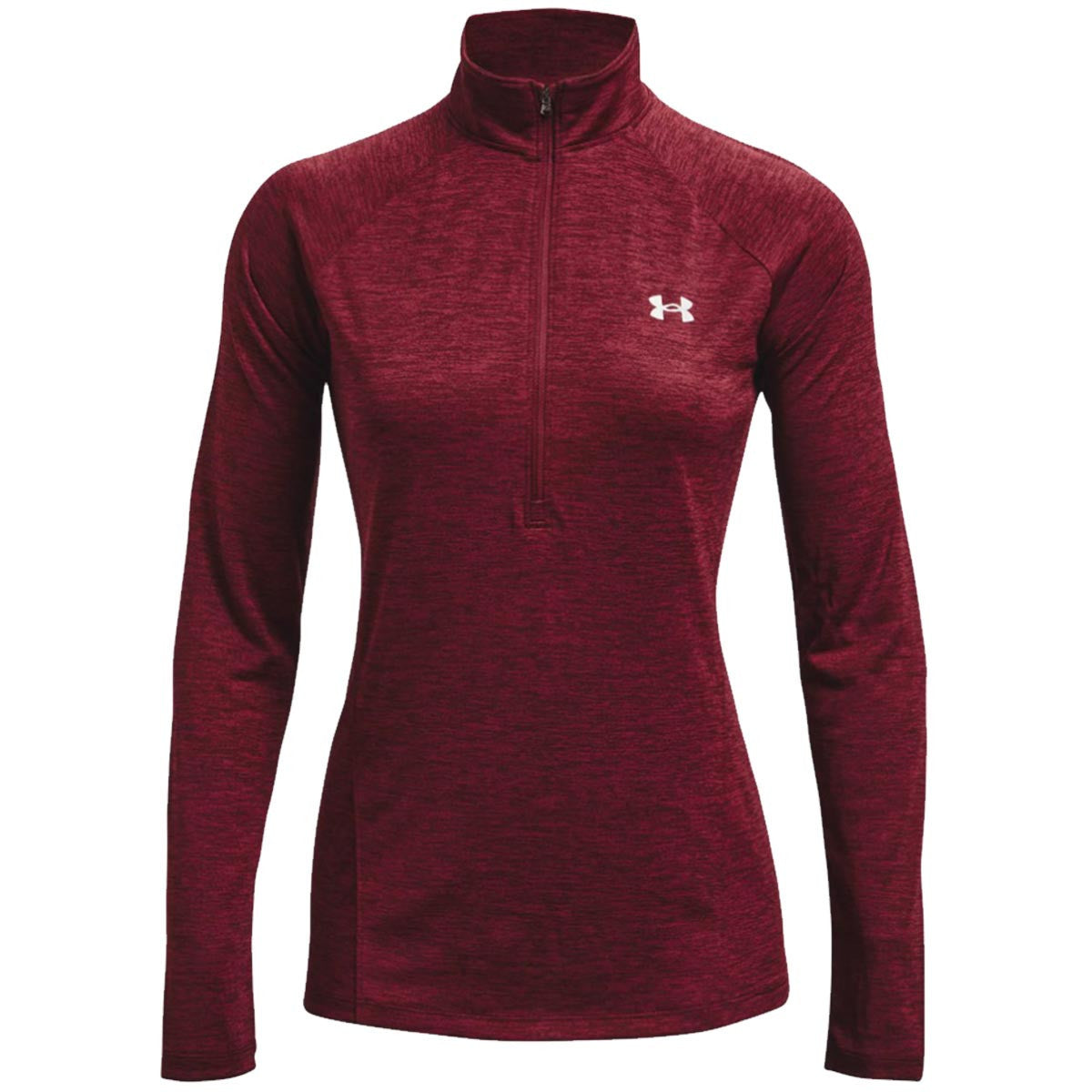 Under Armour Women's Tech 1/2 Zip Twist - League Red