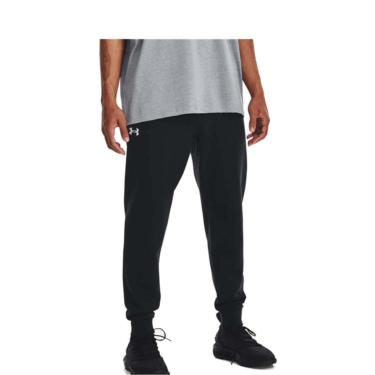 Under Armour Men's UA Rival Fleece Joggers Model Image