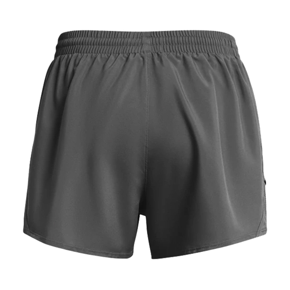 Under Armour Women's Fly By 3" Shorts Back Image in Castle Reflective