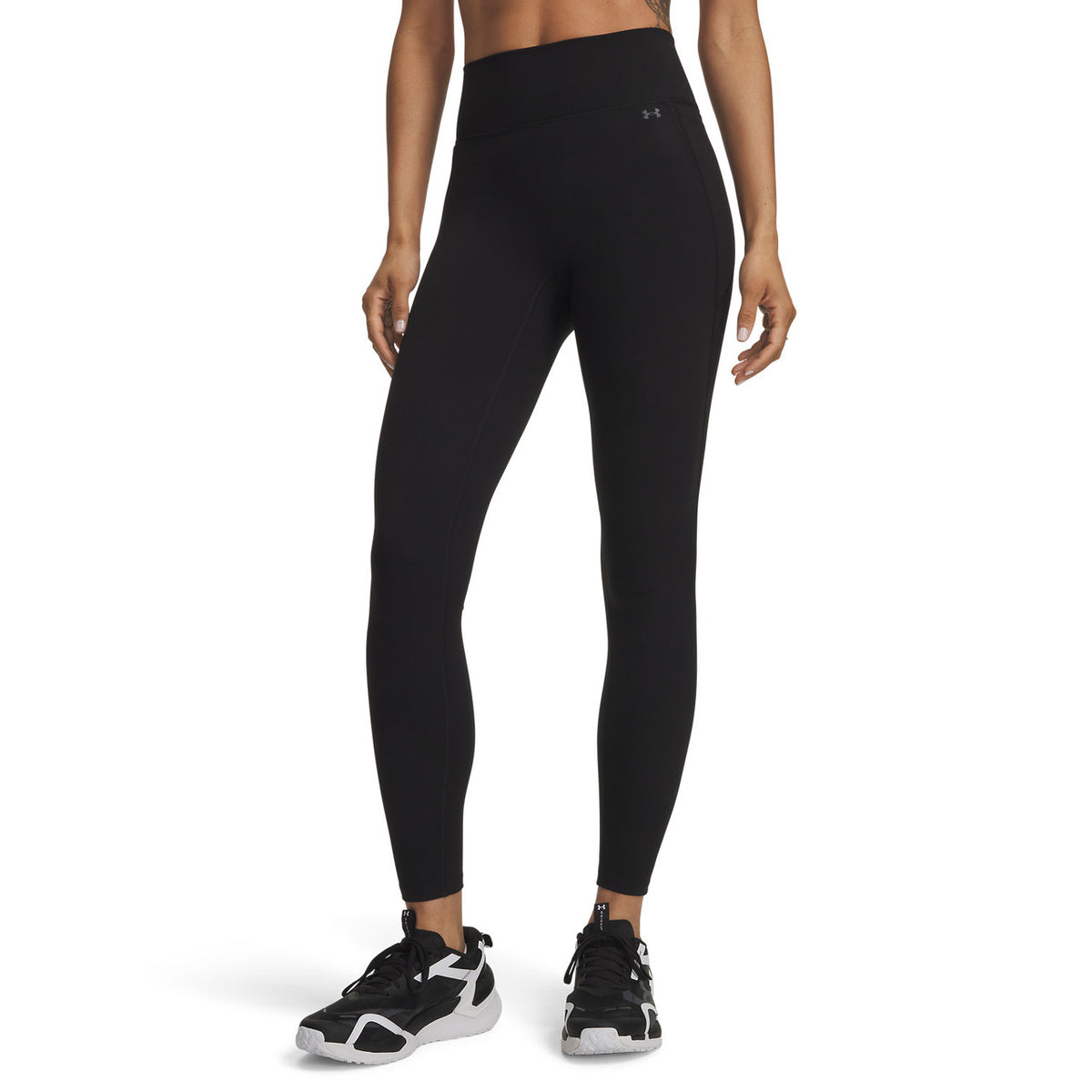 Image of the Under Armour Women's UA Motion Ankle Leggings in Ultimate Black