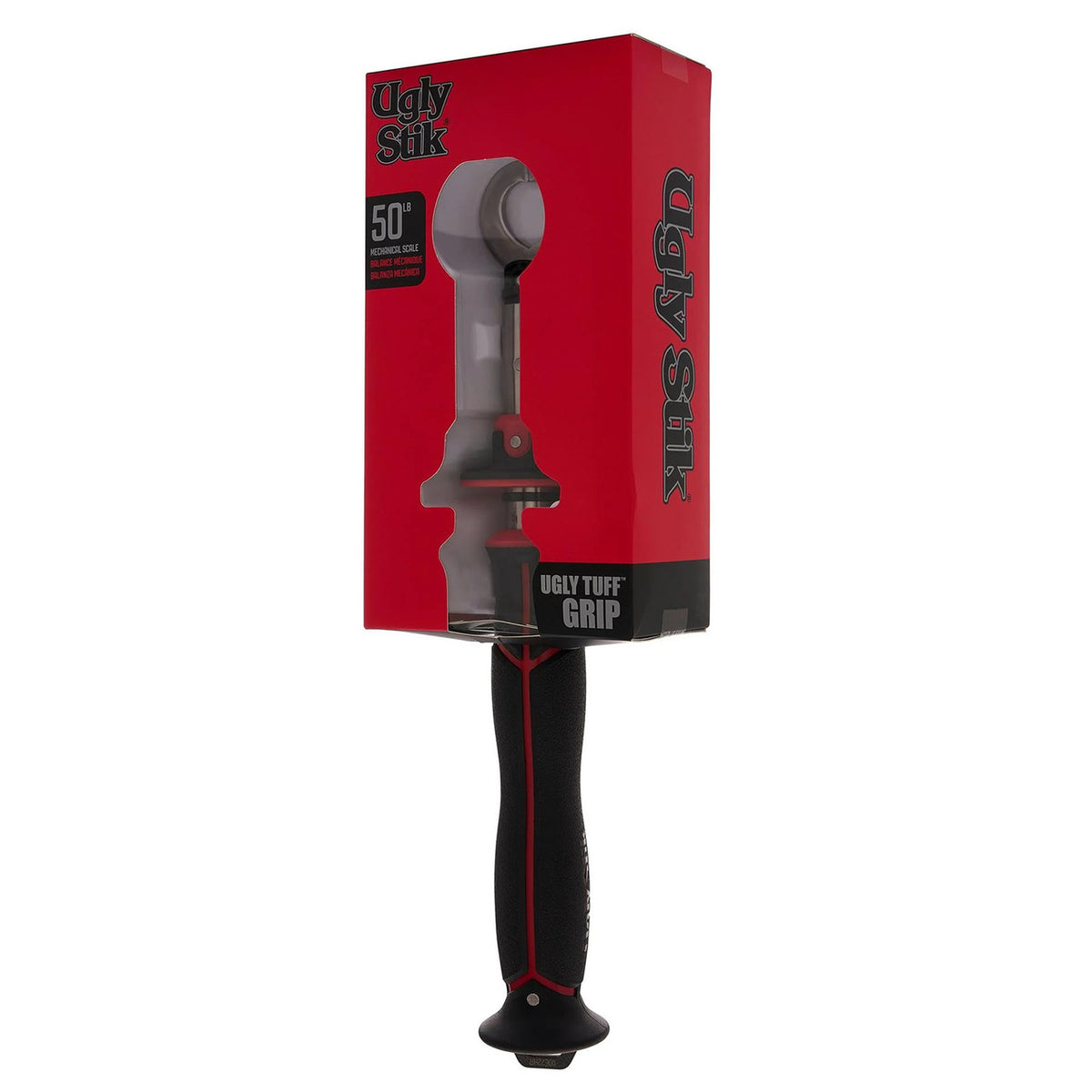 Tilted in box image of the Ugly Tools Stainless-Steel Lip Grip.