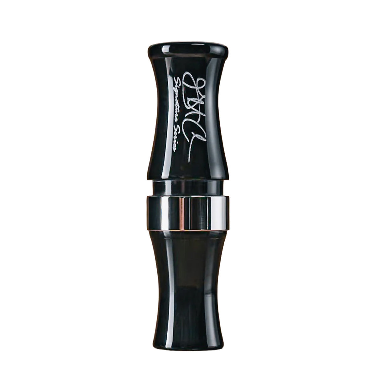 Image of the Vendetta 'The Bad Guy' Specklebelly Goose Call in Polished Black
