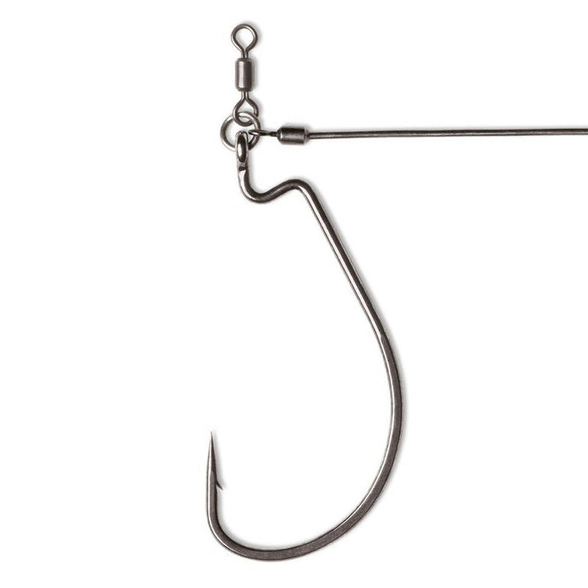 Image of the VMC Tokyo Rig Heavy Duty Wide Gap 3/0 Black Nickel Hook.