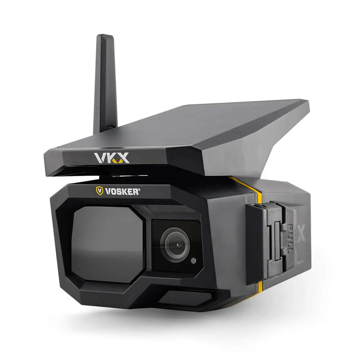 Vosker VKX Solar Powered 4G-LTE Dual Sim Security Camera Side Image