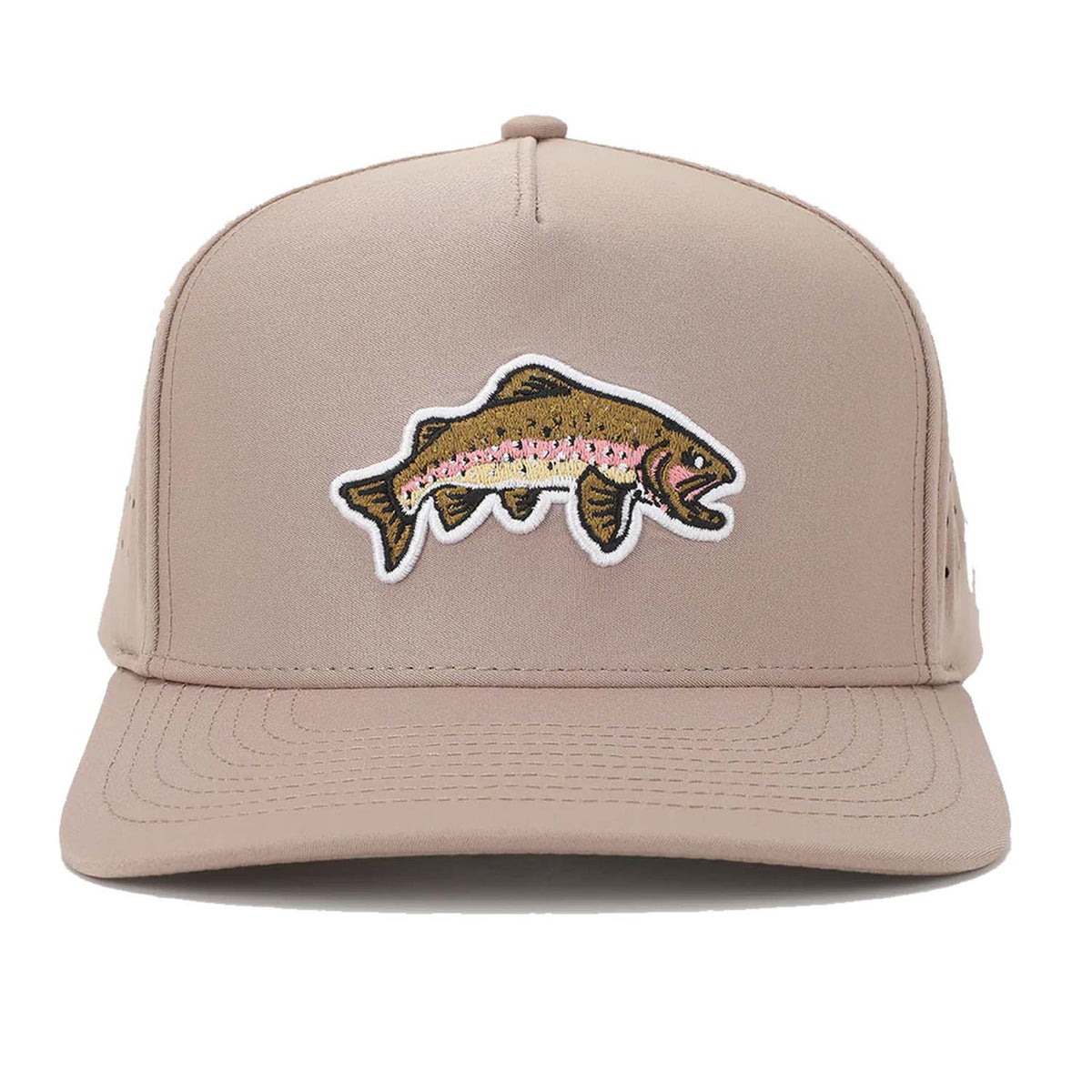Waggle Steelhead Hat image in Brown