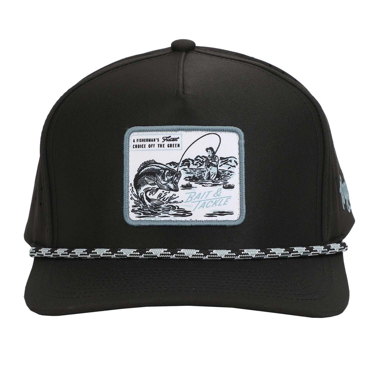 Front Image of the Waggle Bait & Tackle Hat.