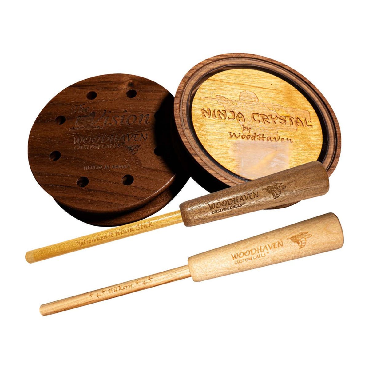 Image of the Woodhaven Custom Calls Ninja Crystal Turkey Friction Call.