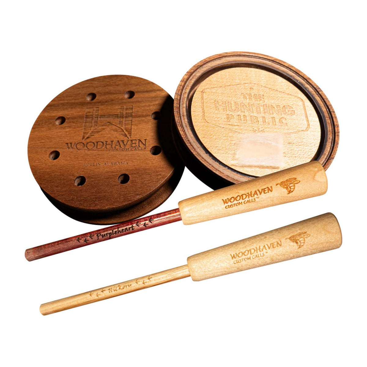 WoodHaven Custom Calls The Hunting Public (THP) Crystal Pot Turkey Call Image