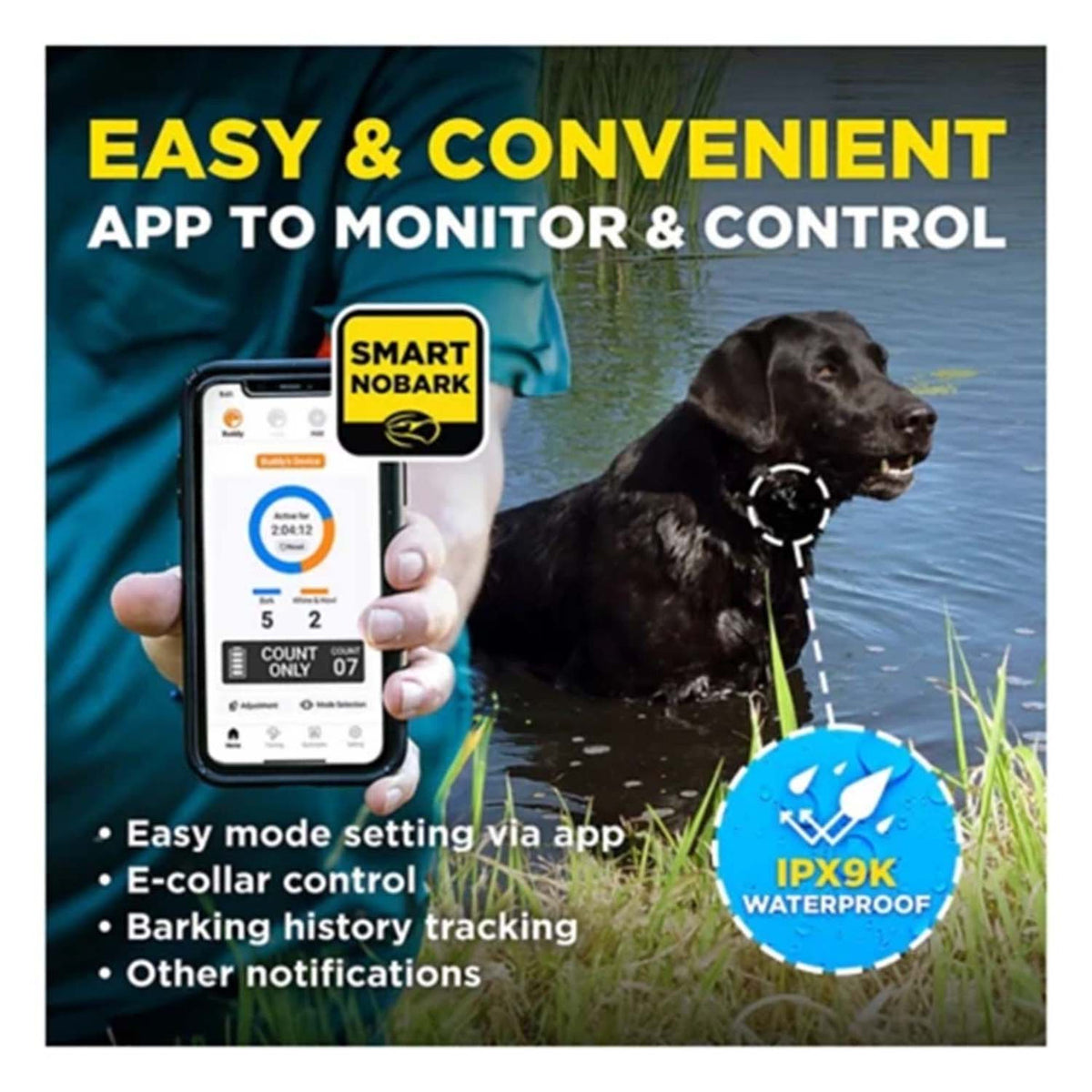Dogtra Smart NoBark Electronic Dog Collar Details Image