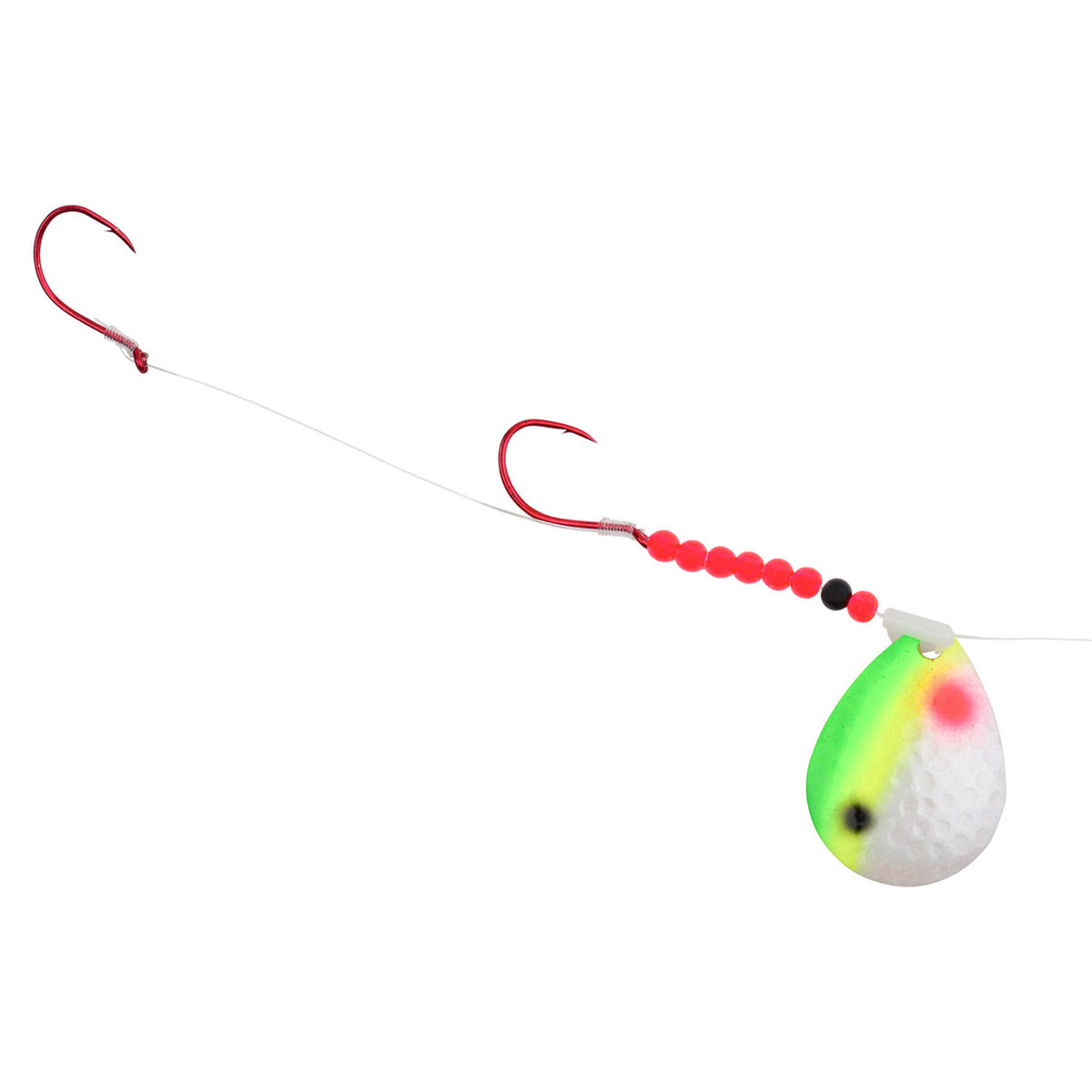 Yakima Bait Hammer Time Walleye Spinner Image in Yellow Tail