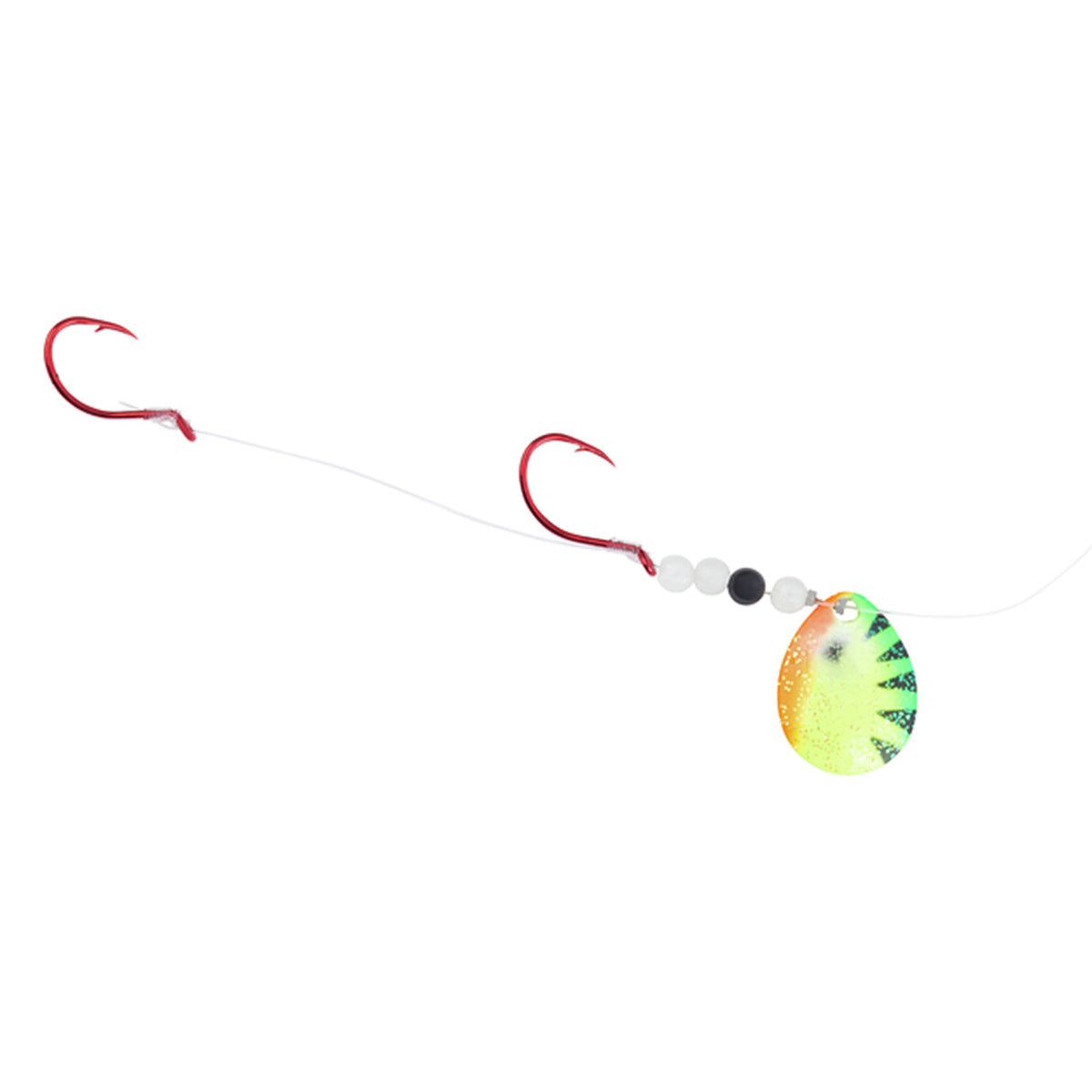 Yakima Bait Finesse Walleye Spinner Image in Fire Tiger
