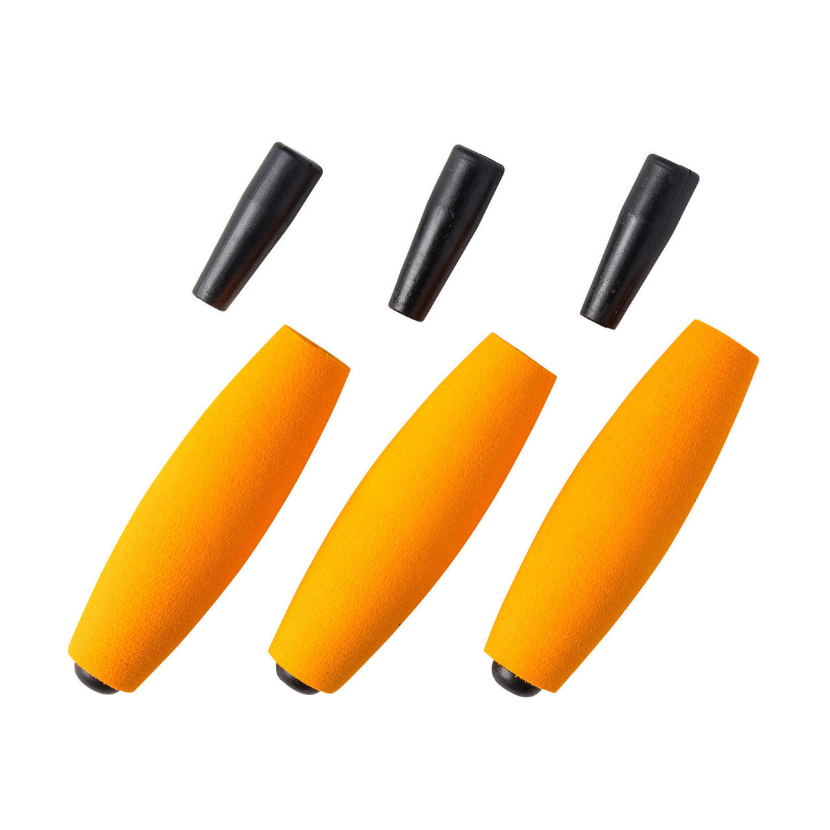 Image of the Whisker Seeker Catfish Peg Floats 2.5 in Orange