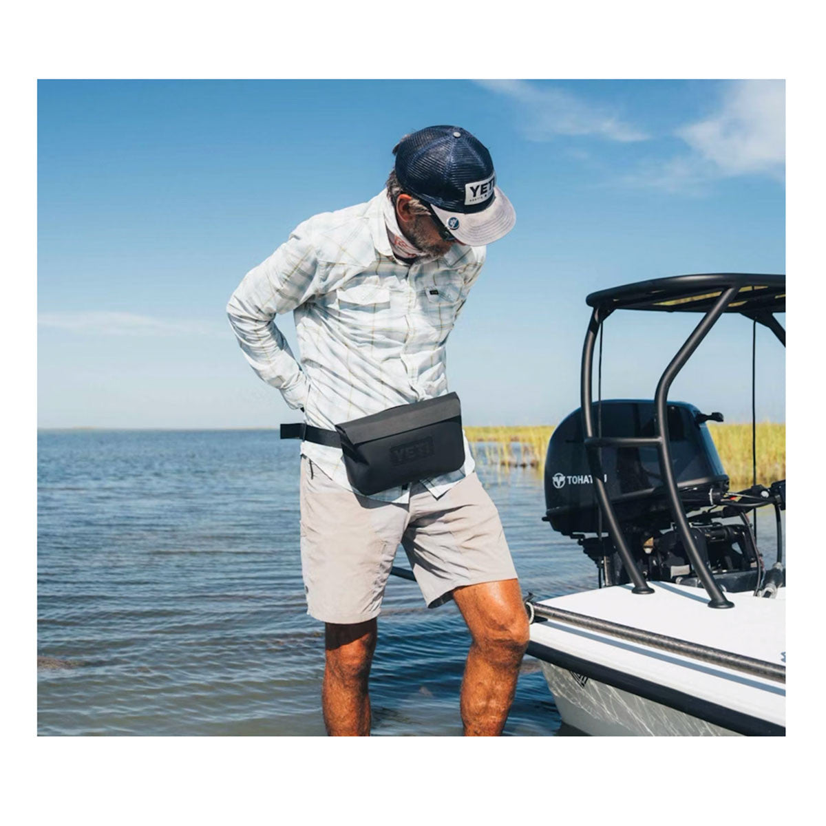 Yeti Sideclick Strap, Black Model Image