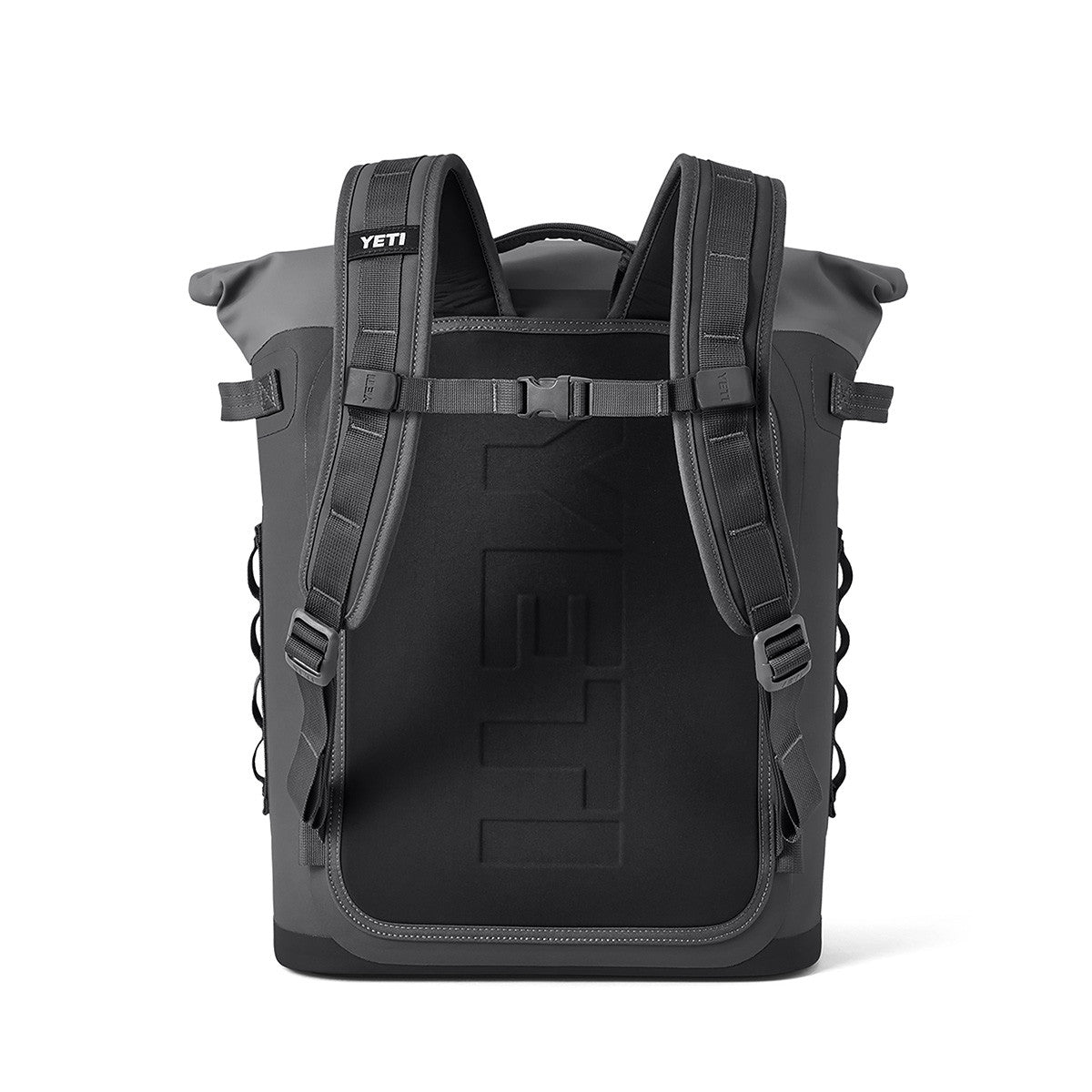 Yeti Hopper M20 Backpack Soft Cooler Back Image in Charcoal