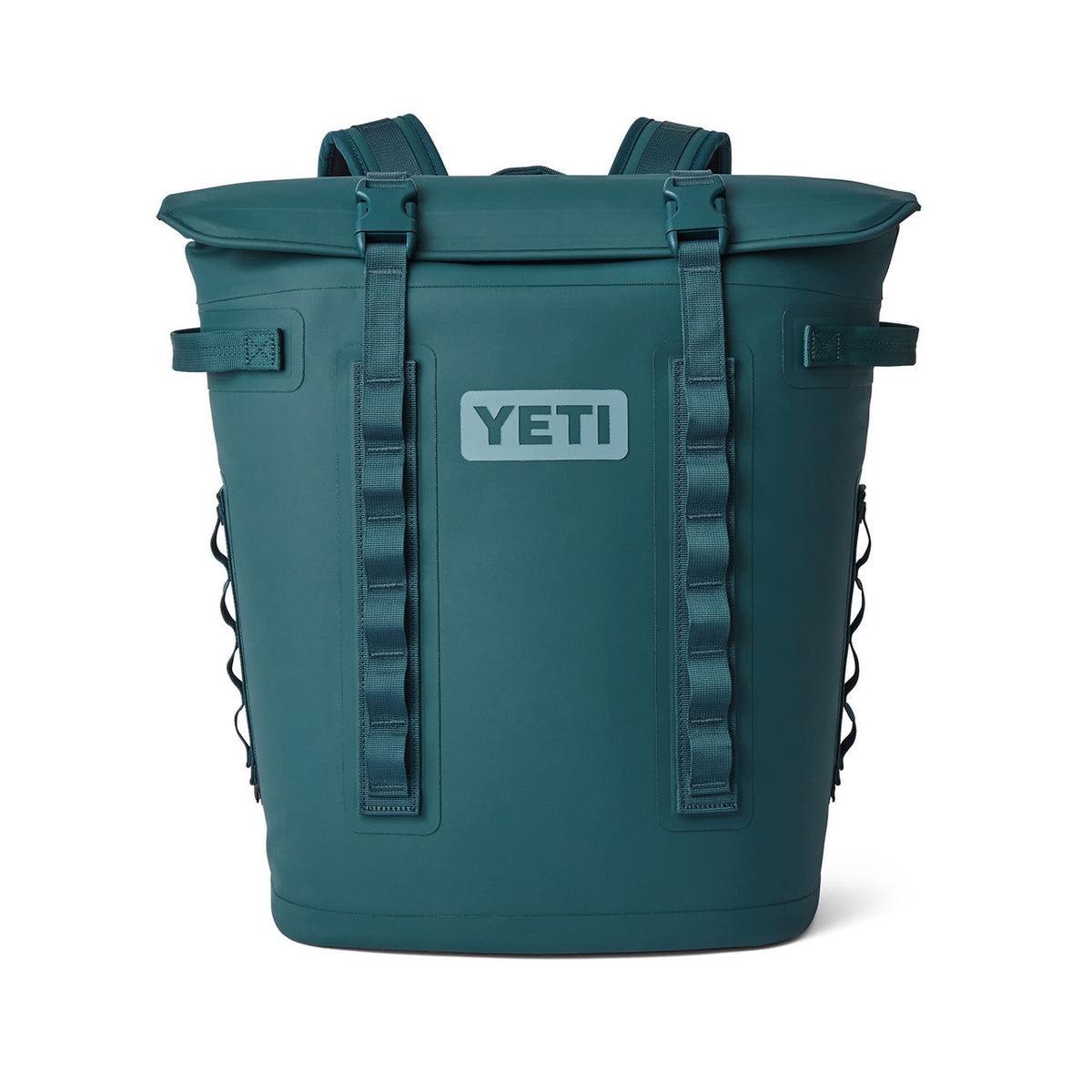 Yeti Hopper M20 Backpack Soft Cooler Front Image in Agave Teal