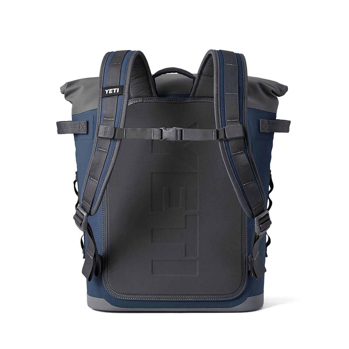 Hopper M20 Soft Backpack Cooler Back Image in Navy