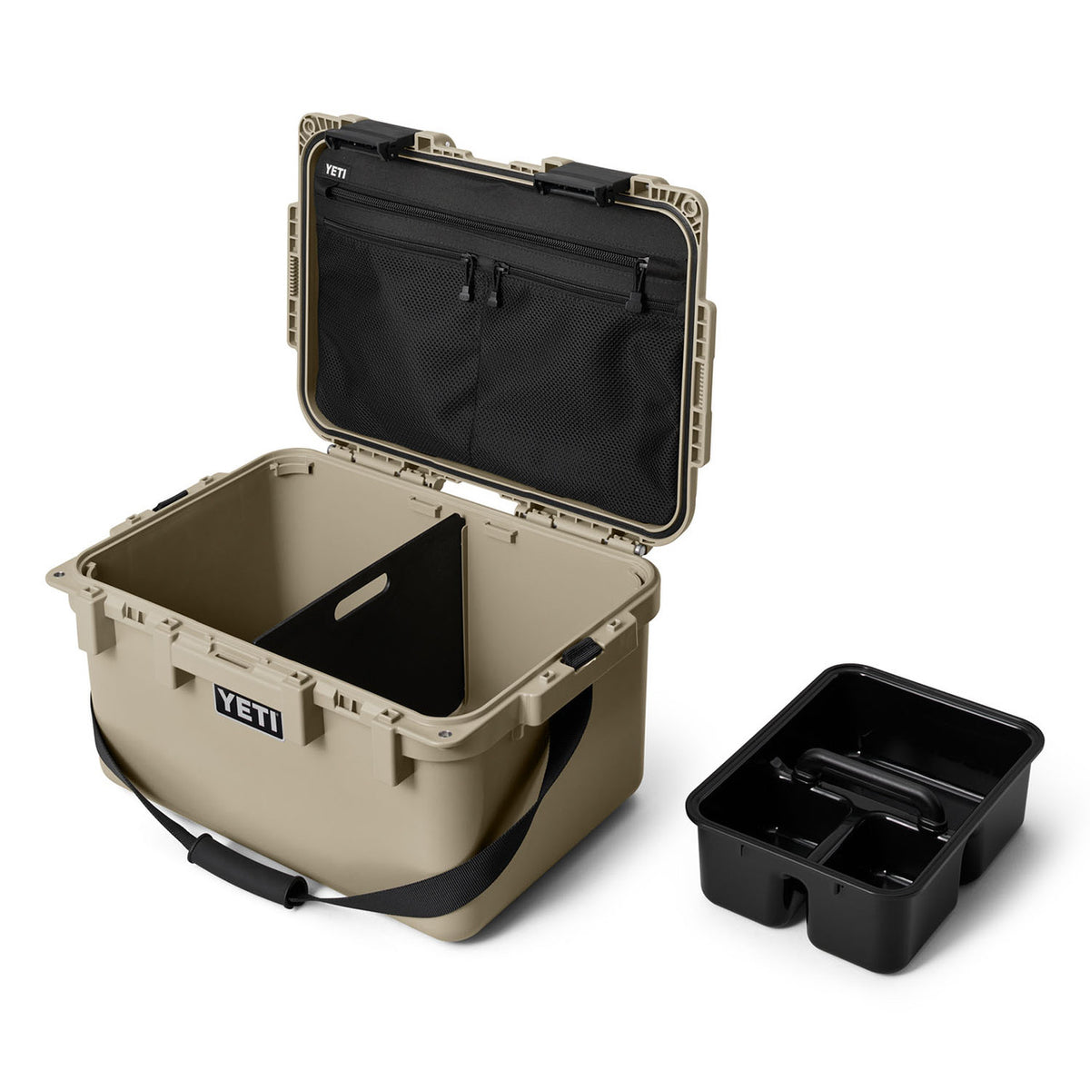 Yeti LoadOut GoBox 30 2.0 Open With Divider and Cargo Caddy Image