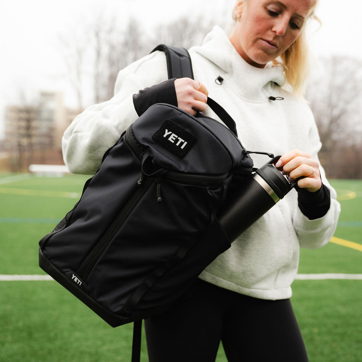 Model Image of the Yeti Palo Active Backpack.