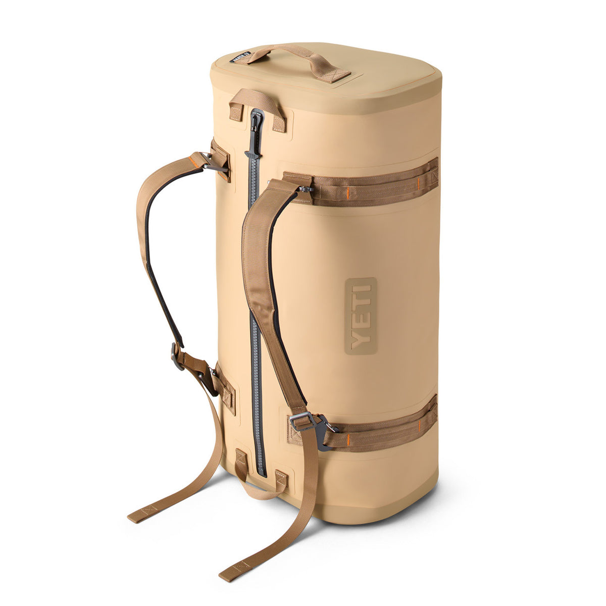 Yeti Panga 75L Waterproof Duffel Bag Back with Straps Image.
