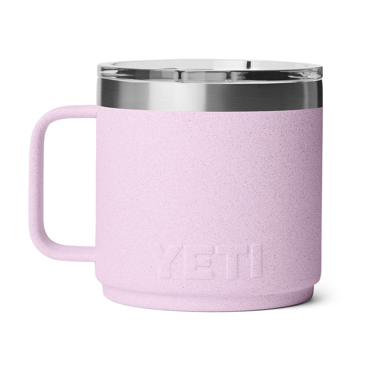 Yeti Rambler 14 oz. Stackable Mug with Durasip Ceramic Lining Back Image.