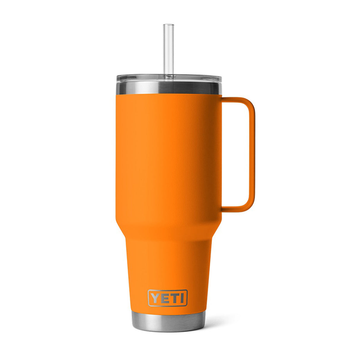 Yeti Rambler 42 oz. Straw Mug Image in King Crab Orange