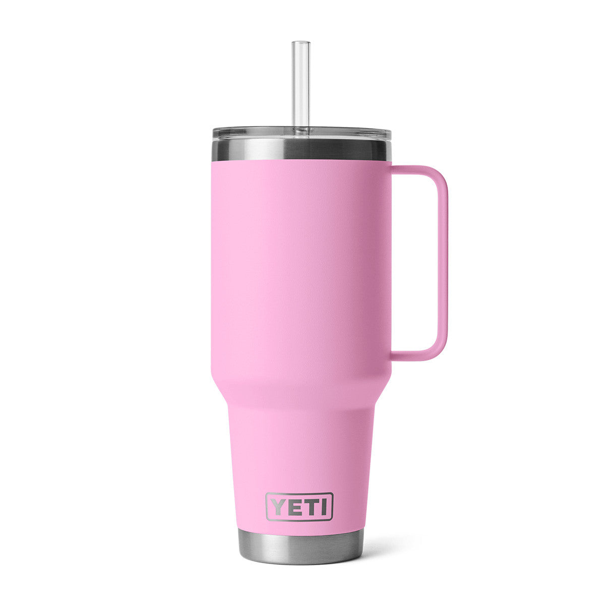 Yeti Rambler 42 oz. Straw Mug Image in Power Pink